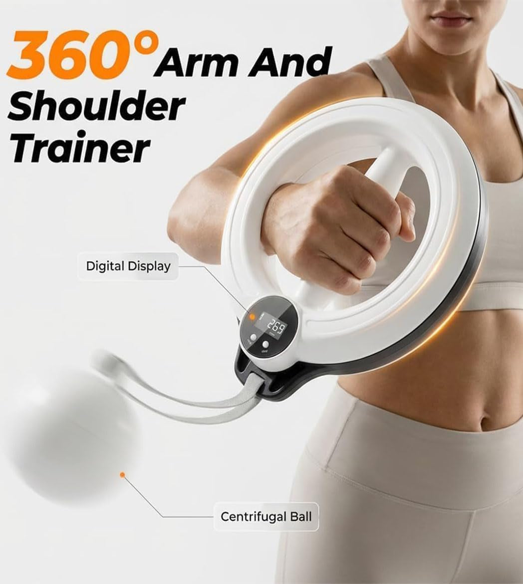 360° Rotational Arm Trainer — Digital Rep Tracker · REF BP-TEC-003