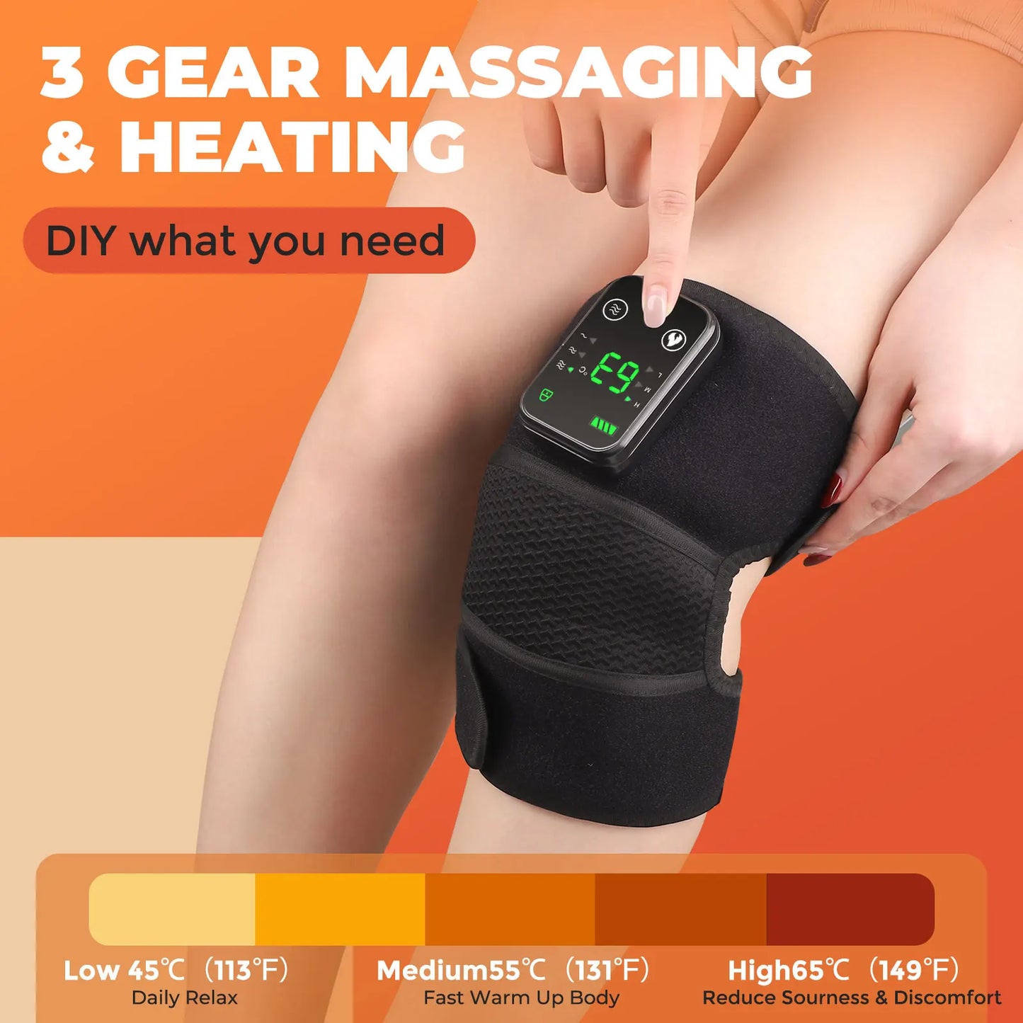 Thermal Vibration Knee Recovery Device · REF BP-TEC-002