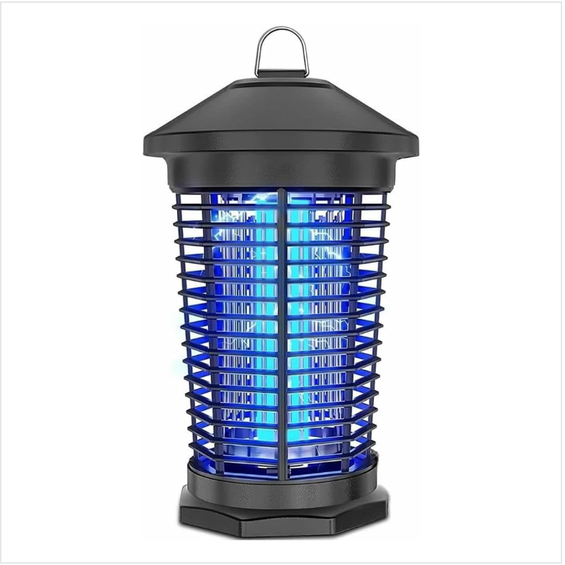 Bug Zapper Large Coverage 1/2 Acre, Weatherproof, Light Sensor, Mosquito Fly Trap Zapper Killer, Outdoor Indoor,  Mosquito Zapper for Patio Home Office Hotel Warehouse, Commercial Bug Light