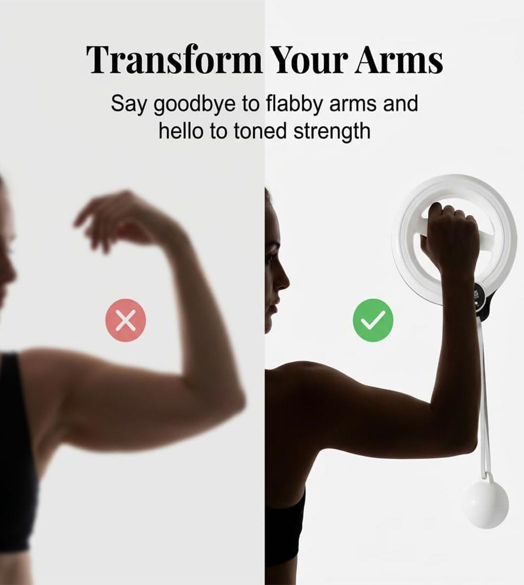 360° Rotational Arm Trainer — Digital Rep Tracker · REF BP-TEC-003